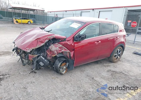 2020 Kia Sportage Lx z USA, uszkodzony, nr VIN KNDPMCAC0L7697209